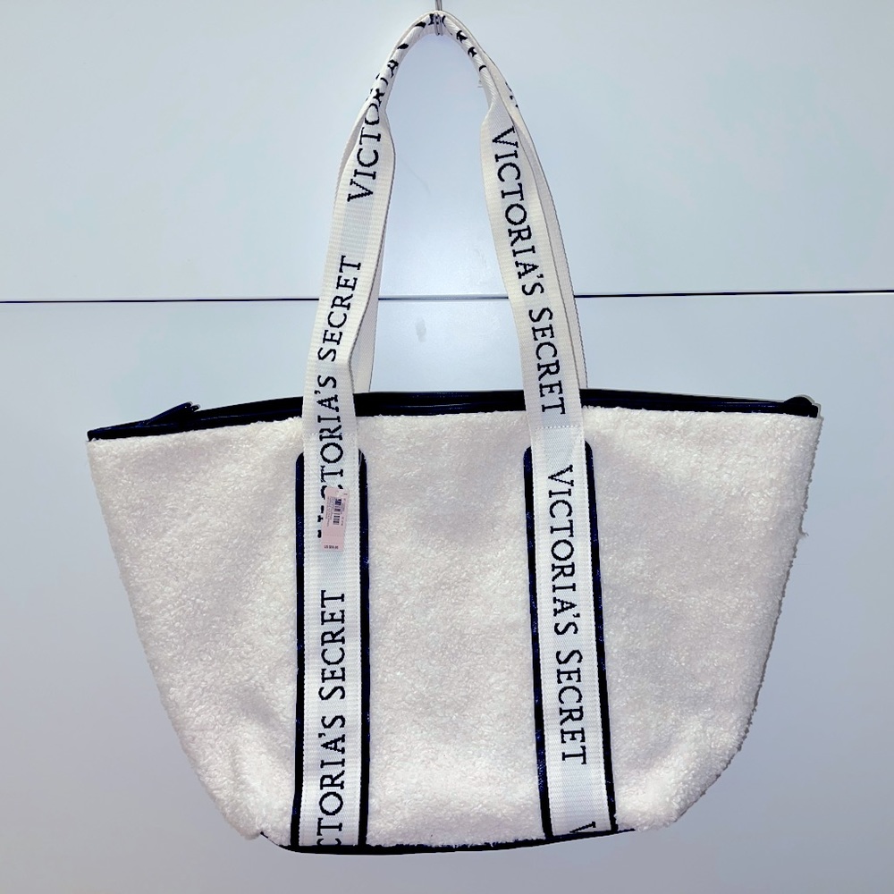 NWT Victoria’s Secret Bags | Sherpa Tote Zipper Bag